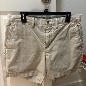 Polo Ralph Lauren Light Beige Chino Shorts Size 33, 6 inch inseam
